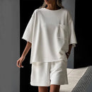 Conjunto Casual Feminino de Camisa e Short