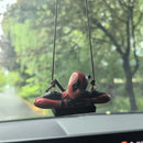 Figura Decorativa de Carro do Deadpool