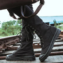 Coturno Masculino Cano Médio