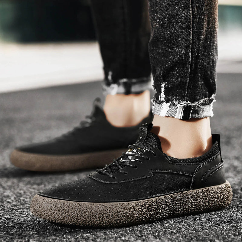 Sapato Casual Masculino de Couro