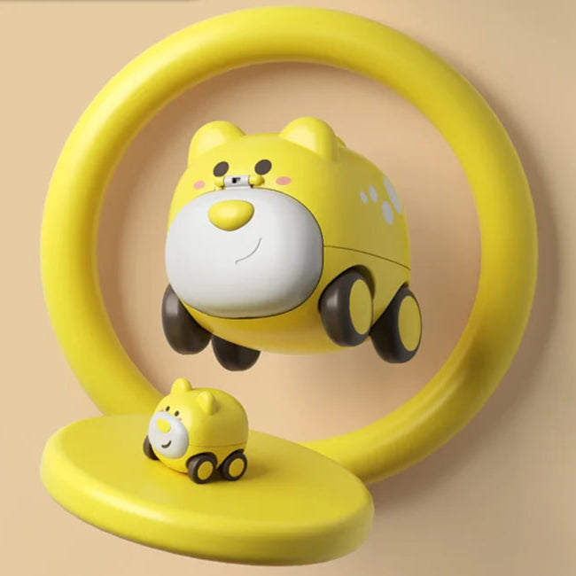 Carrinho de Animal com Catapulta