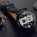 Relógio Masculino Casual com Pulseira de Couro