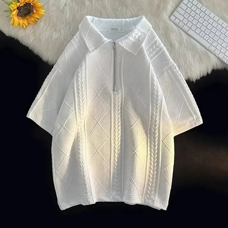 Conjunto Masculino com Camisa Gola V e Short