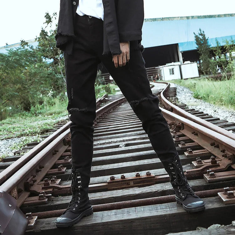 Coturno Masculino Cano Médio