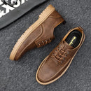 Sapato Casual Masculino de Couro PU