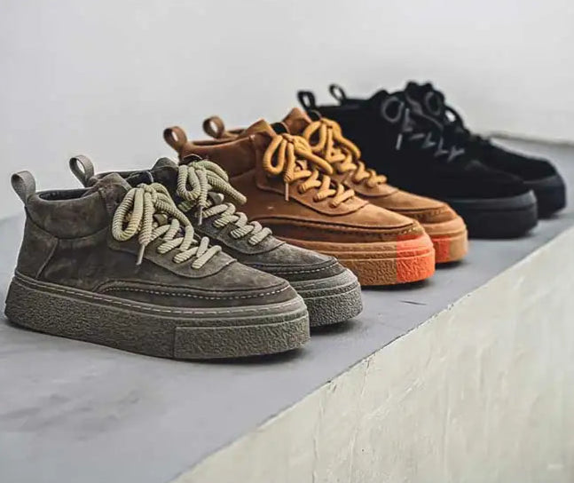 Tênis Casual Masculino Cano Alto