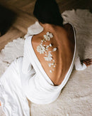 Vestido Longo Feminino com Decote nas Costas